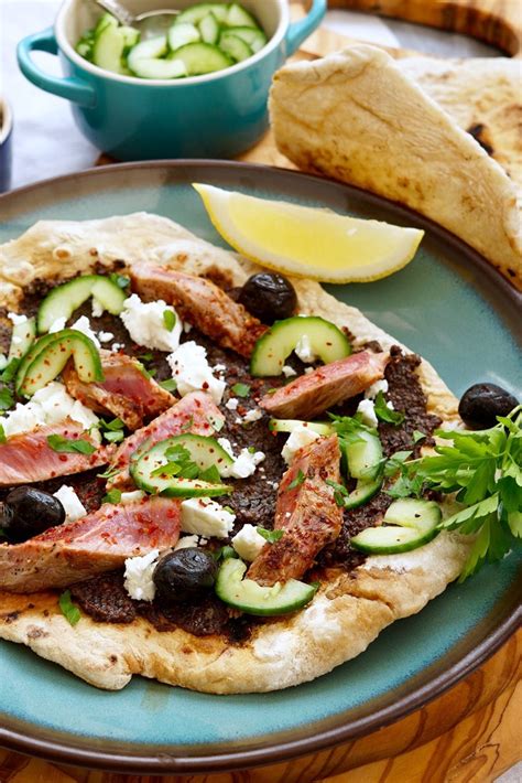 lamb-flatbreads-recipe-with-olive-tapenade-great image