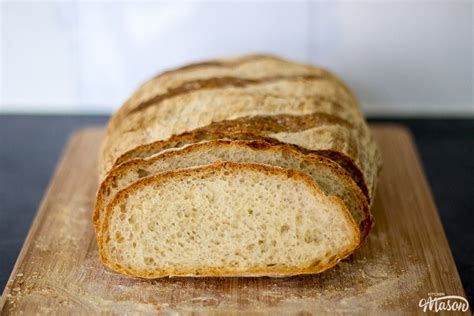 super-easy-no-knead-bread-recipe-kitchen-mason image
