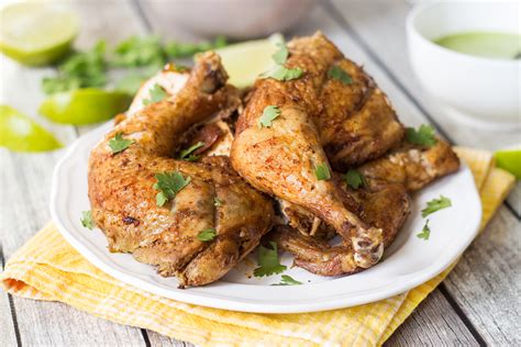 peruvian-chicken-with-traditional-green-sauce image