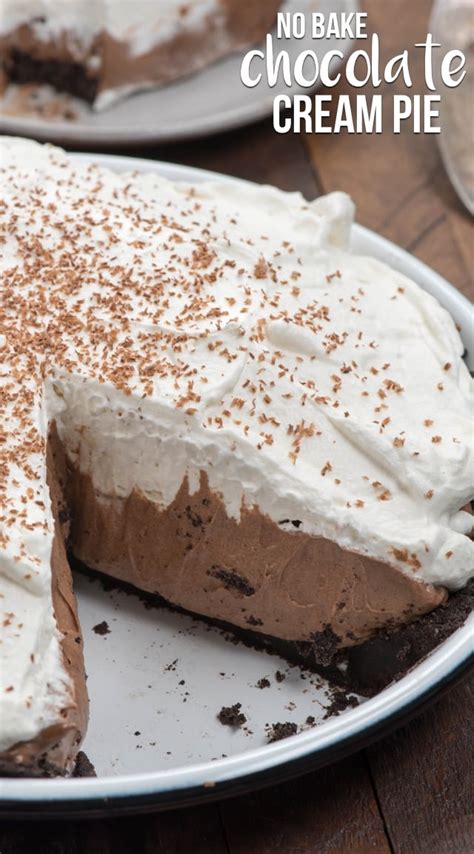the-best-no-bake-chocolate-cream-pie-crazy-for-crust image