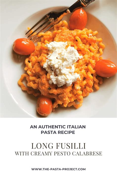 long-fusilli-pasta-with-pesto-calabrese-the-pasta image