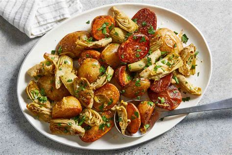 roasted-artichokes-and-potatoes-recipe-real-simple image