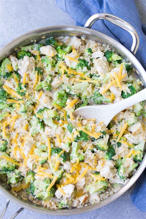 one-pot-chicken-broccoli-and-rice-casserole image