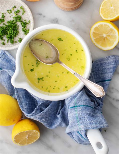 lemon-butter-sauce-recipe-love-and-lemons image