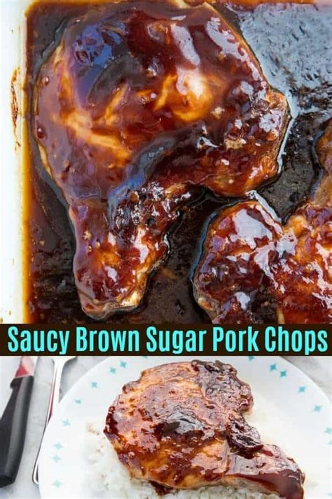 the-best-juicy-brown-sugar-baked-pork-chops image
