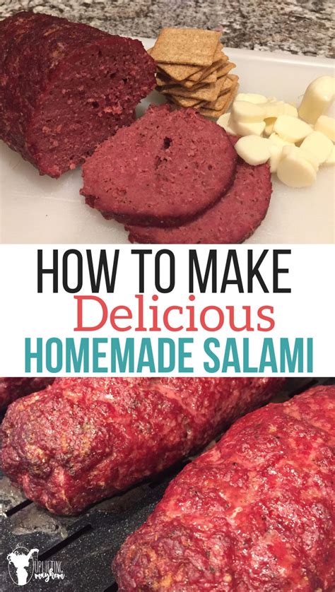 how-to-make-delicious-homemade-salami-uplifting image