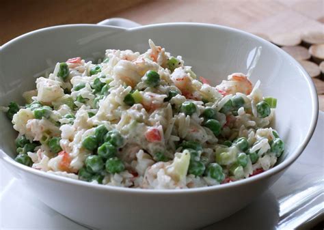 shrimp-and-rice-salad-with-peas-and-celery-recipe-the image