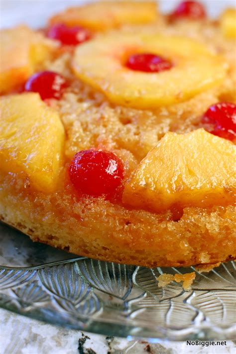 fresh-pineapple-upside-down-cake-nobiggie image