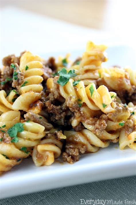 sloppy-joe-pasta-skillet-everyday-made-fresh image