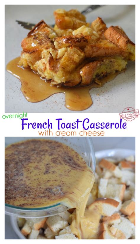 french-toast-bake-with-cream-cheese-maple-syrup image