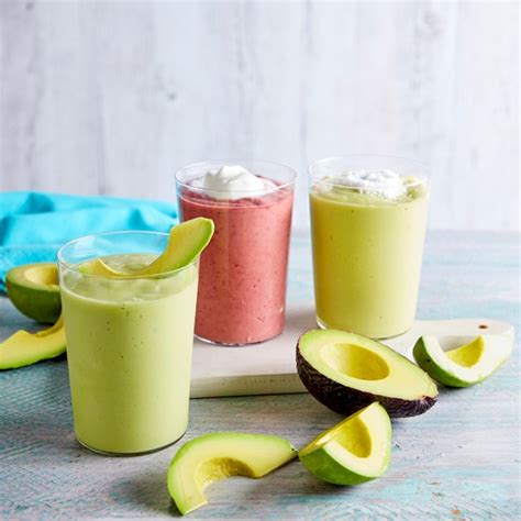 three-avocado-smoothies-recipe-myfoodbook image
