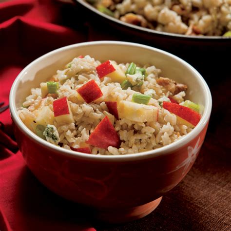 brown-rice-salad-with-pears-walnuts-and-gorgonzola image