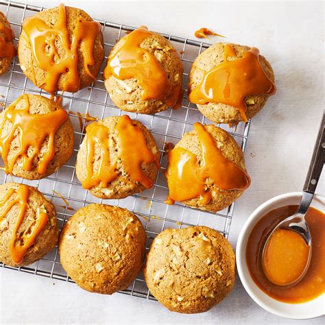 caramel-apple-cookies-recipe-eatingwell image