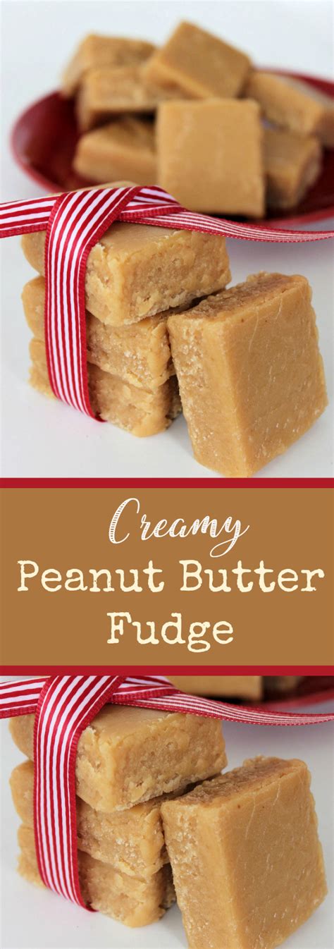 creamy-peanut-butter-fudge-recipe-mom-foodie image
