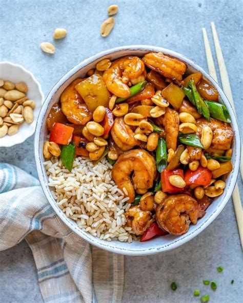 15-minute-kung-pao-shrimp-recipe-healthy-fitness-meals image