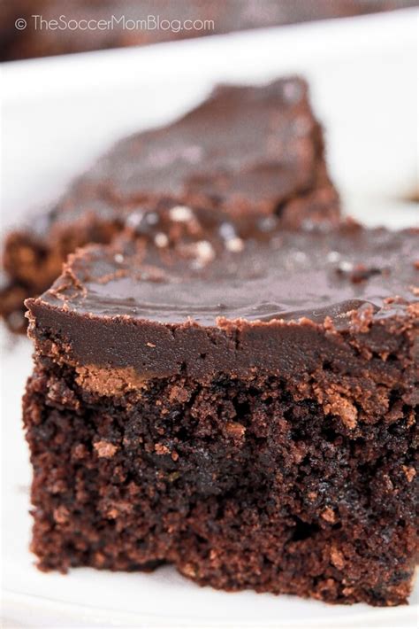 zucchini-brownie-with-chocolate-frosting-the-soccer image