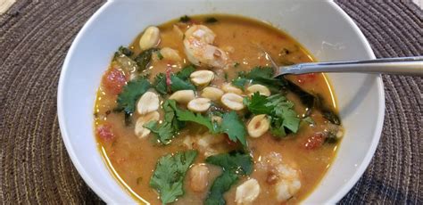 west-african-peanut-soup-with-shrimp-cooking-in-a image