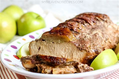 crockpot-apple-pork-loin-recipe-my-heavenly image