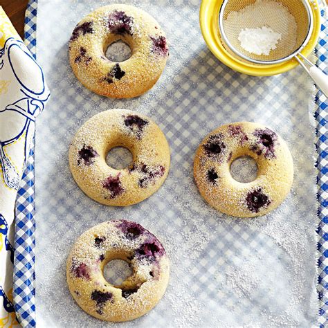 gluten-free-blueberry-lemon-doughnuts-eatingwell image