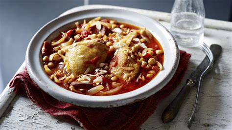 chicken-and-chorizo-stew-recipe-bbc-food image