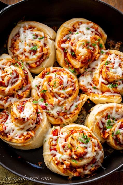 cheesy-bbq-chicken-pizza-rolls-recipe-saving-room image