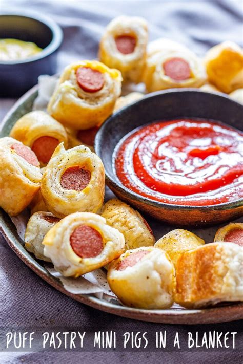 puff-pastry-mini-pigs-in-a-blanket-recipe-appetizer image
