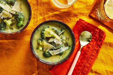 potato-and-broccoli-soup-recipe-food-wine image