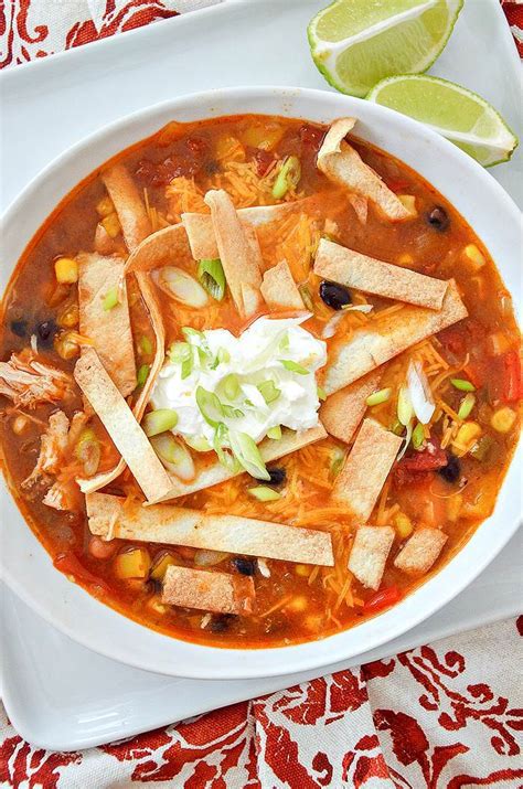 the-best-chicken-taco-soup-stonegable image