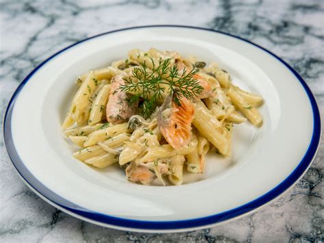 creamy-penne-with-salmon-so-delicious image