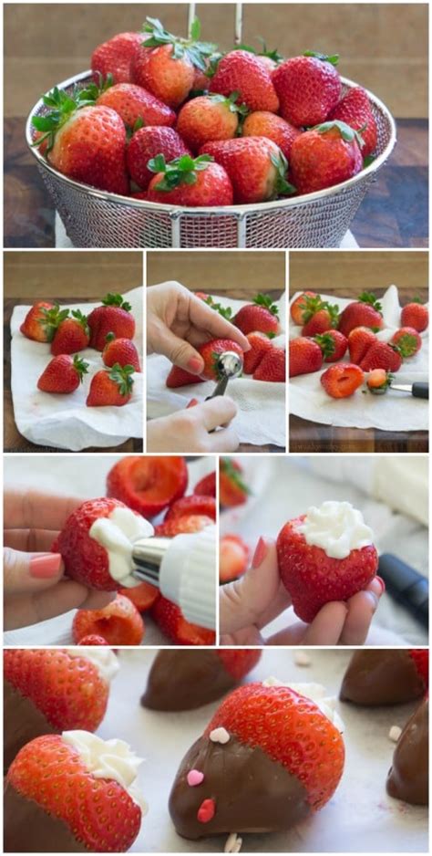 chocolate-dipped-cheesecake-stuffed-strawberries-i image
