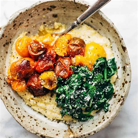 roasted-tomatoes-with-goat-cheese-polenta image