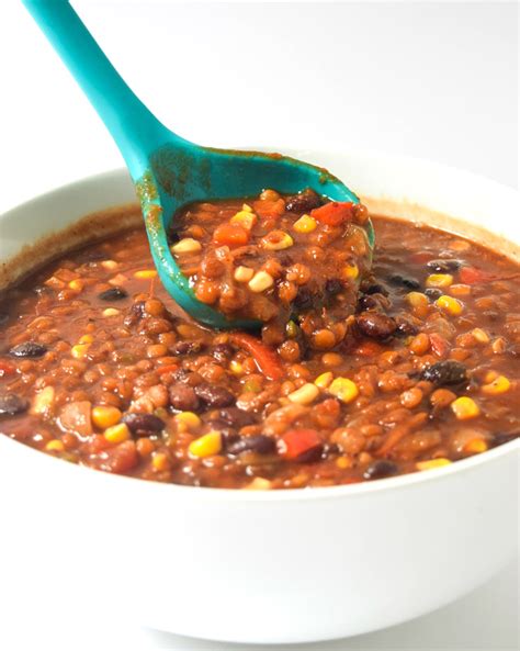 vegetarian-lentil-chili-instant-pot-or-slow-cooker image