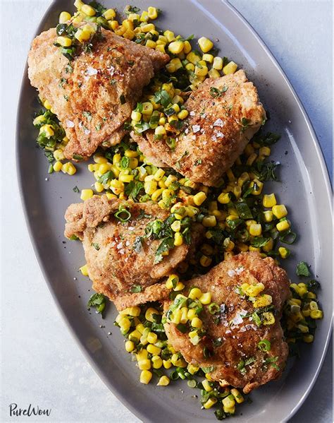 lime-chicken-with-corn-and-poblano-salad-purewow image