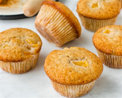 peaches-and-cream-muffins-bake-from-scratch image