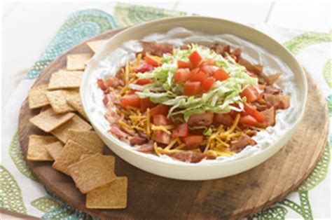 creamy-layered-blt-dip-delicious-appetizer-dessert-snack image