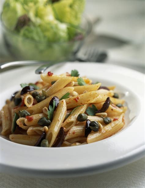 pasta-with-capers-olives-and-pine-nuts-recipe-the image