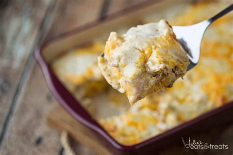 biscuits-and-gravy-overnight-breakfast-casserole image