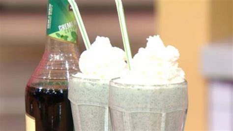 chocolate-mint-milkshake-recipe-rachael-ray-show image