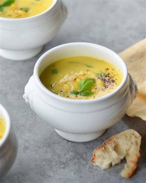 corn-soup-with-fresh-herbs-once-upon-a-chef image