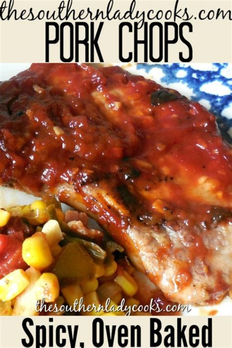 oven-baked-pork-chops-spicy-the-southern image