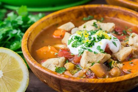 easy-30-minute-moroccan-chicken-stew-delicious image