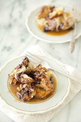 chocolate-bread-pudding-with-rum-toffee-sauce image