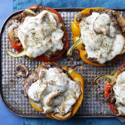 philly-cheesesteak-stuffed-peppers-recipe-eatingwell image