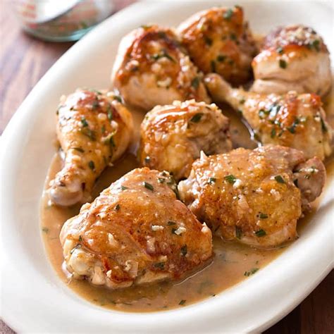 pan-roasted-chicken-with-vinegar-tarragon-sauce image