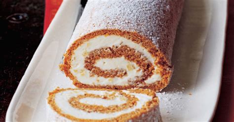 pumpkin-roulade-with-ginger-buttercream image
