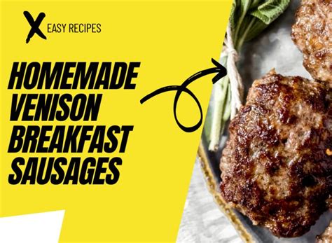 3-killer-homemade-easy-venison-breakfast-sausage-recipes-base image
