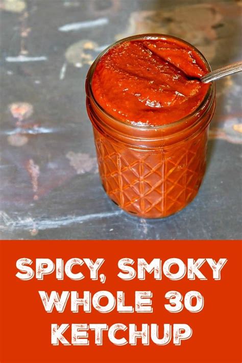 spicy-whole30-ketchup-recipe-no-refined-sugars image