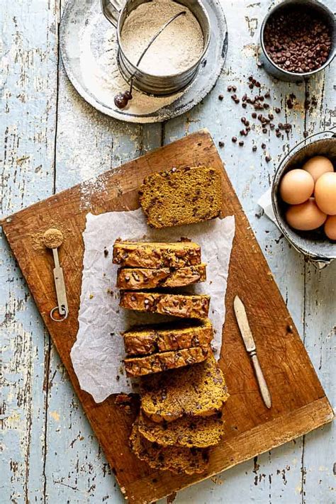 healthy-pumpkin-bread-with-chocolate-chips-healthy image