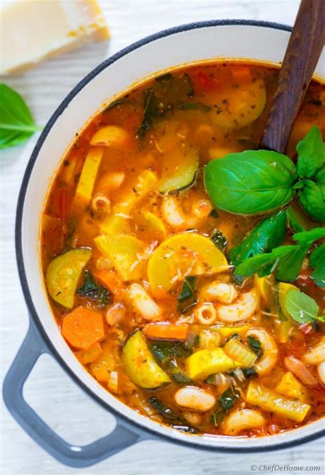 summer-minestrone-soup-recipe-chefdehomecom image