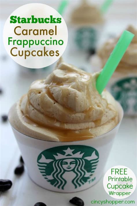 starbucks-caramel-frappuccino-cupcakes image